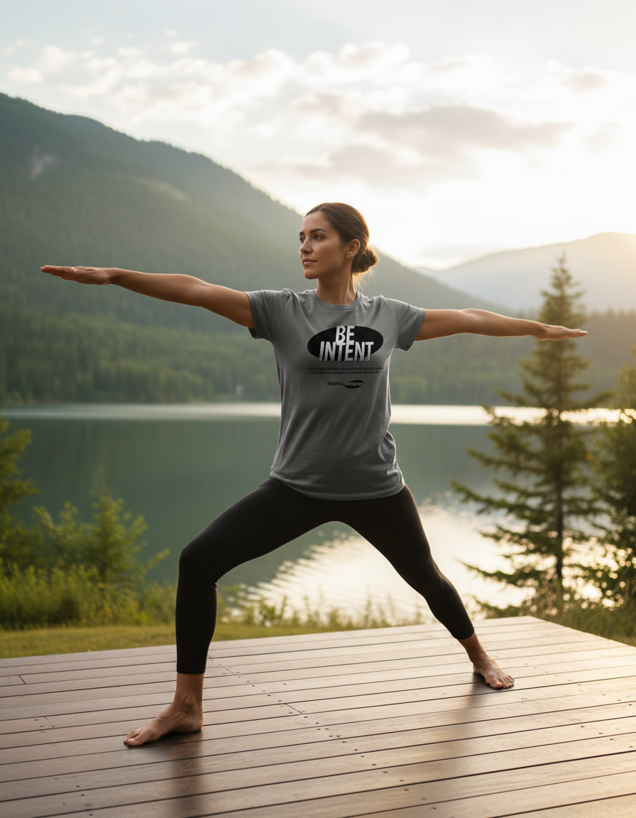 Be Intent strong pose