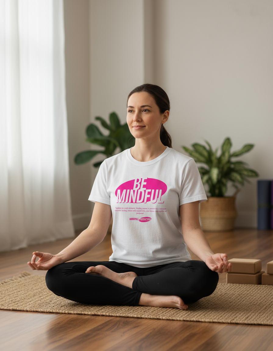 Be Mindful thoughtful calm pose updated